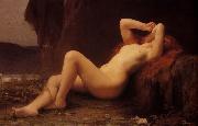 Jules Joseph Lefebvre Mary Magdalene In The Cave painting
